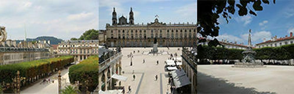Image média: Ensemble UNESCO : Place  de la Carrière,  Place Stanislas,  Place d'Alliance