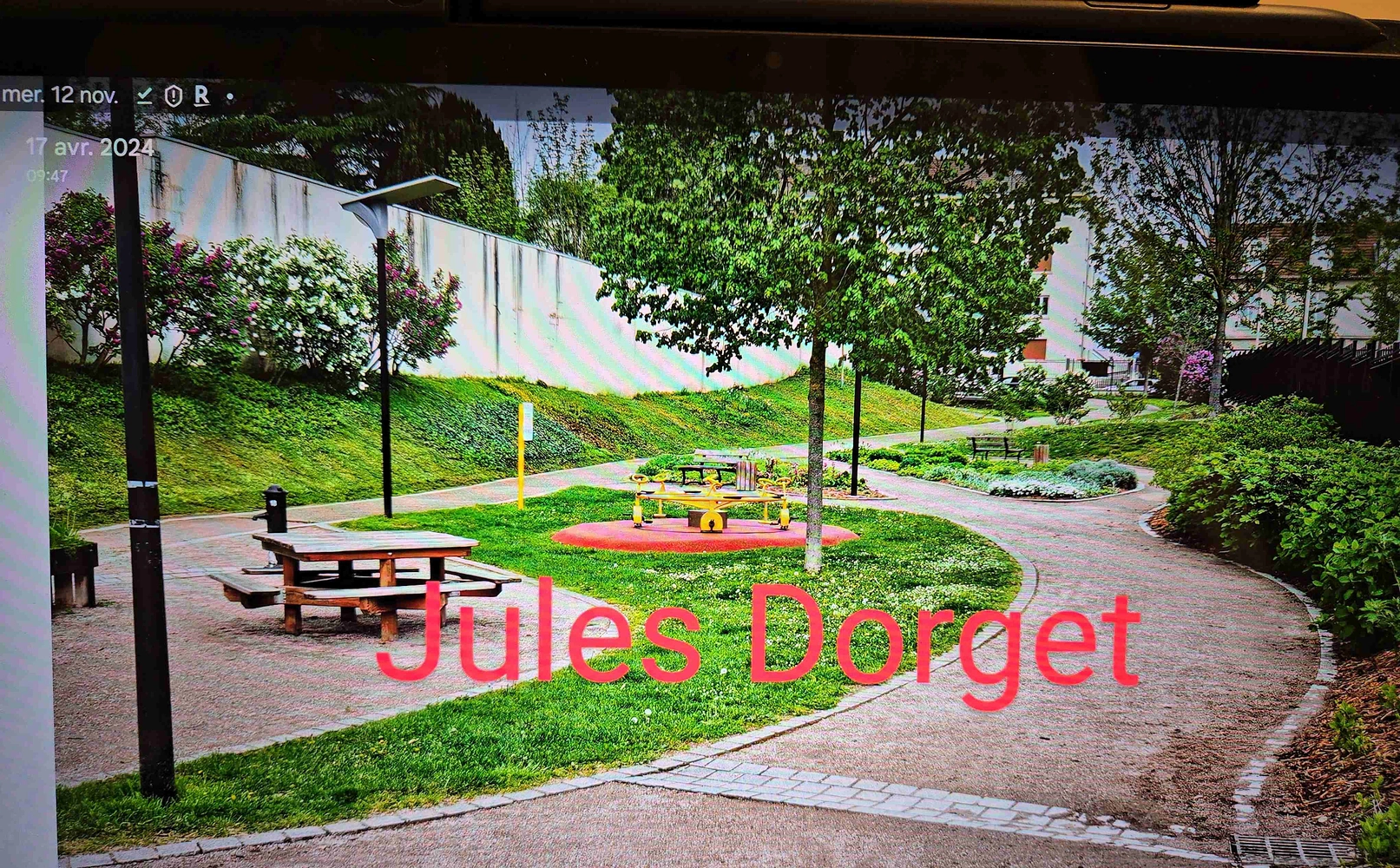 Image média: Valorisation du Square Jules Dorget