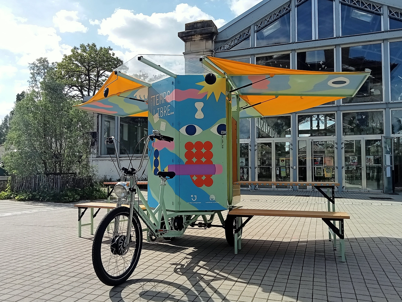 Image média: 🧩🚲🎲 Création d'une ludothèque mobile : la navette du temps libre.