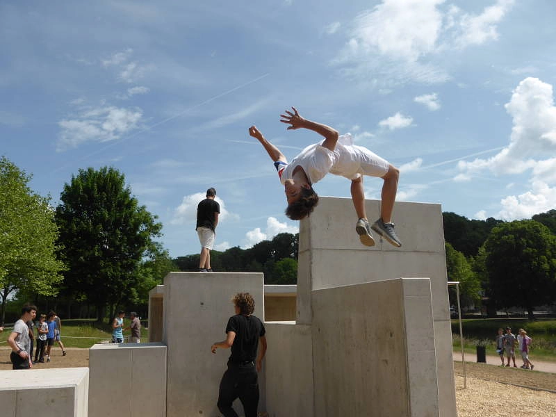 Image média: Un Parkour/Freerun Park quartiers Rives de Meurthe près du Skate Park